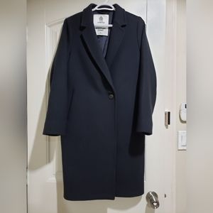 Aritzia Stedman Coat XS Navy